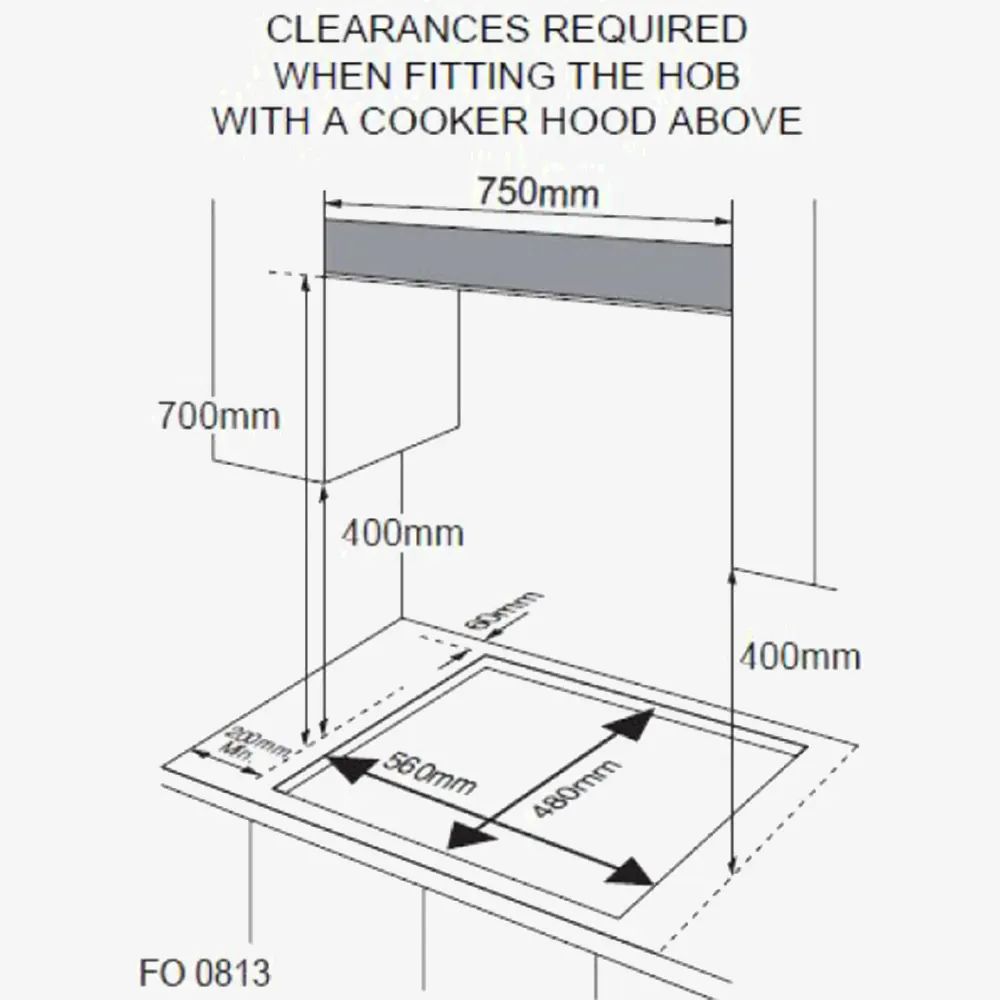 75cm Gas on Glass Cooktop GHB75CA - Image 2