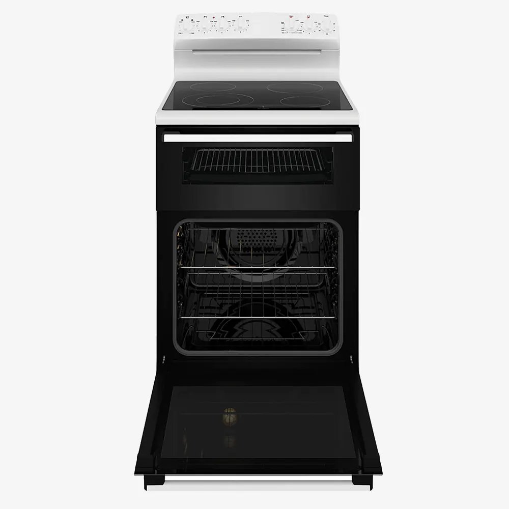 Westinghouse 60cm electric freestanding cooker, white WLE642WC - Image 2