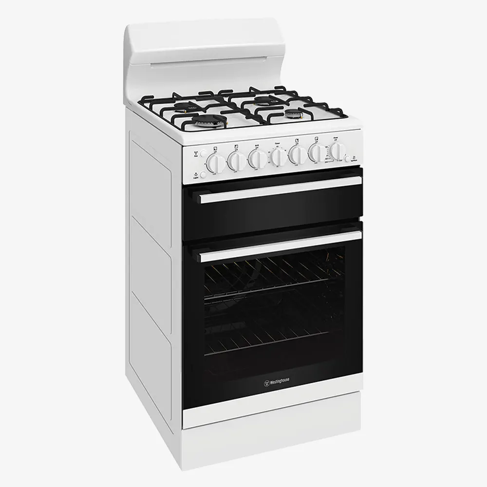 Westinghouse 54cm gas freestanding cooker WLG512WCLP - Image 2