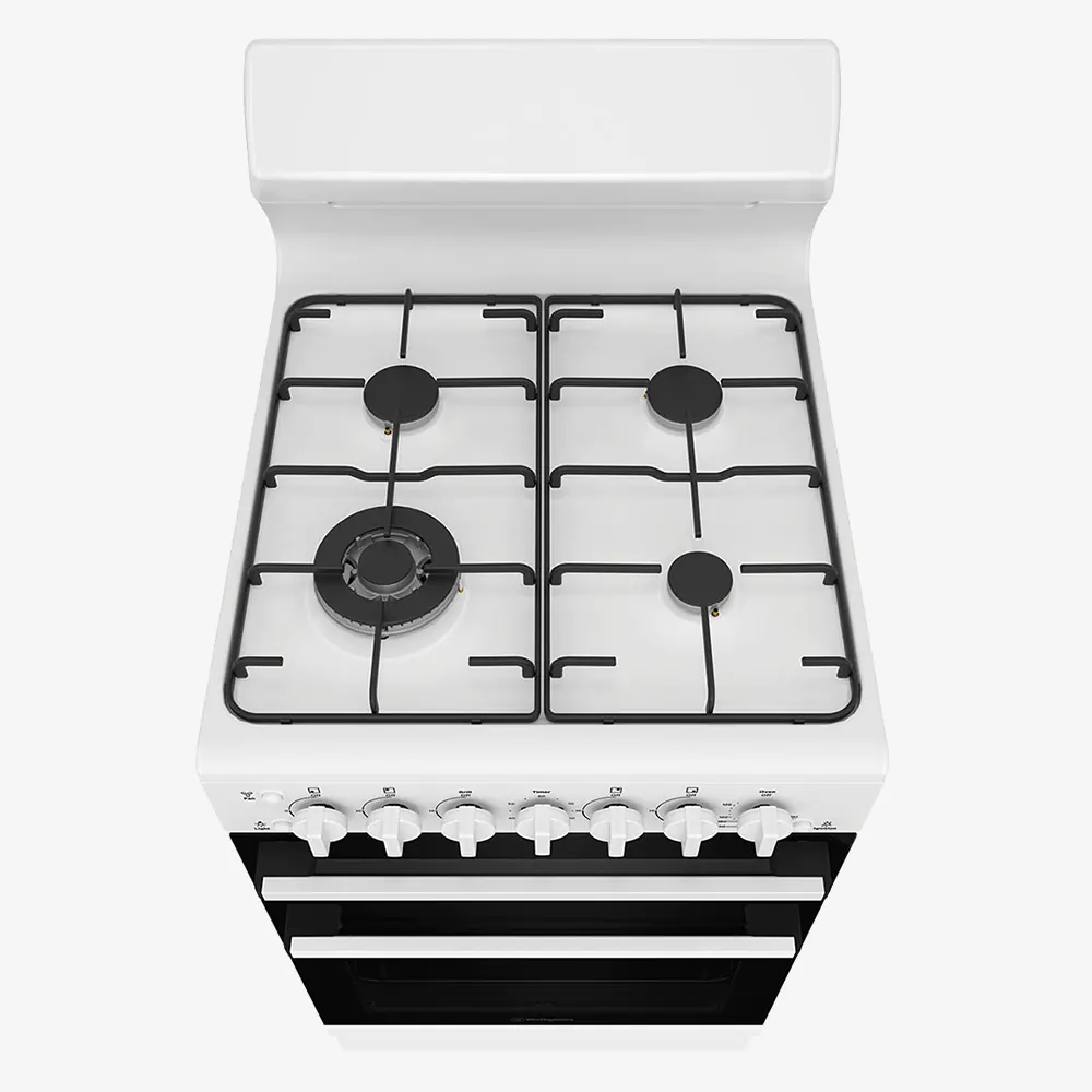 Westinghouse 54cm gas freestanding cooker WLG512WCLP - Image 4